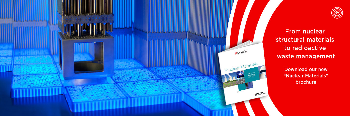 Characterization of nuclear materials for safety and performance