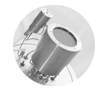 CAMECA HEXAR broad beam ECR source with hexagonal mini microwave cavities